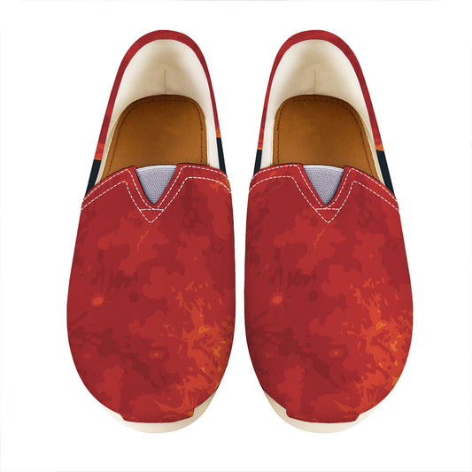 Super Blood Moon Lunar Eclipse Print Casual Shoes