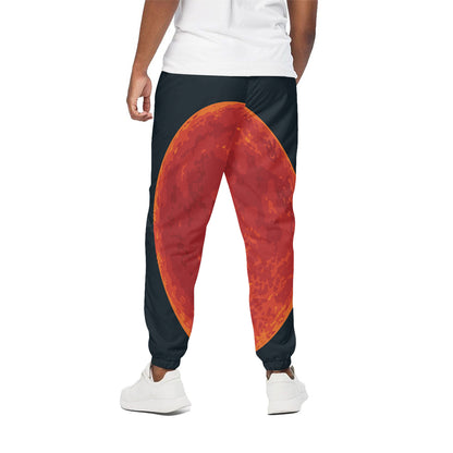Super Blood Moon Lunar Eclipse Print Cotton Pants