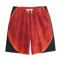 Super Blood Moon Lunar Eclipse Print Cotton Shorts