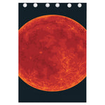 Super Blood Moon Lunar Eclipse Print Curtain