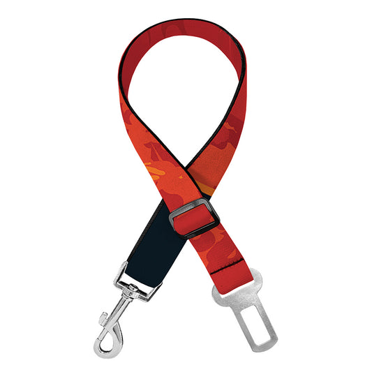 Super Blood Moon Lunar Eclipse Print Dog Seat Belt