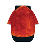 Super Blood Moon Lunar Eclipse Print Dog Zip Up Hoodie
