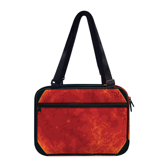Super Blood Moon Lunar Eclipse Print Double Strap Bible Bag