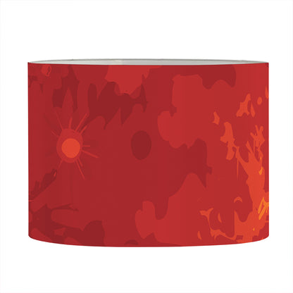 Super Blood Moon Lunar Eclipse Print Drum Lamp Shade