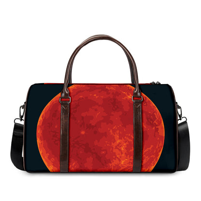 Super Blood Moon Lunar Eclipse Print Duffle Bag
