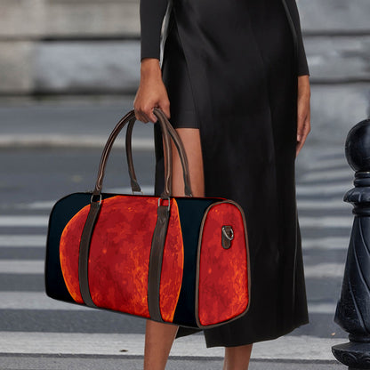 Super Blood Moon Lunar Eclipse Print Duffle Bag