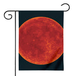Super Blood Moon Lunar Eclipse Print House Flag