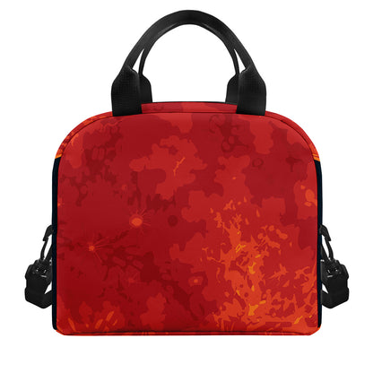 Super Blood Moon Lunar Eclipse Print Insulated Lunch Bag