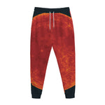 Super Blood Moon Lunar Eclipse Print Jogger Pants
