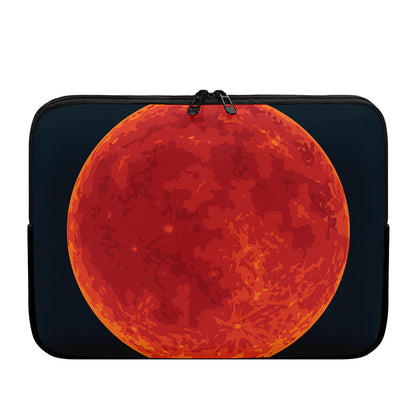 Super Blood Moon Lunar Eclipse Print Laptop Sleeve
