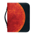 Super Blood Moon Lunar Eclipse Print Leather Bible Cover