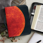 Super Blood Moon Lunar Eclipse Print Leather Bible Cover