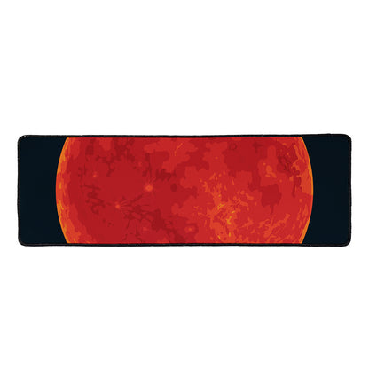 Super Blood Moon Lunar Eclipse Print Long Kitchen Mat