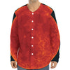 Super Blood Moon Lunar Eclipse Print Long Sleeve Baseball Jersey