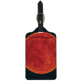 Super Blood Moon Lunar Eclipse Print Luggage Tag