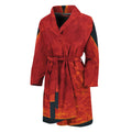 Super Blood Moon Lunar Eclipse Print Men's Bathrobe