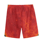 Super Blood Moon Lunar Eclipse Print Men's Sports Shorts