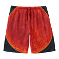 Super Blood Moon Lunar Eclipse Print Men's Swim Trunks