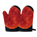 Super Blood Moon Lunar Eclipse Print Oven Mitts