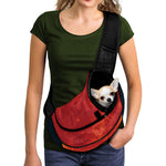 Super Blood Moon Lunar Eclipse Print Pet Sling Carrier