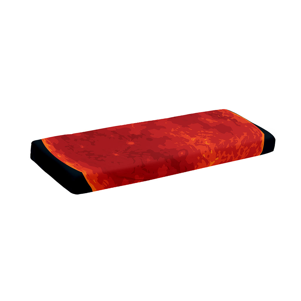 Super Blood Moon Lunar Eclipse Print Piano Keyboard Cover