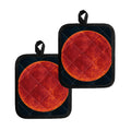 Super Blood Moon Lunar Eclipse Print Pot Holders