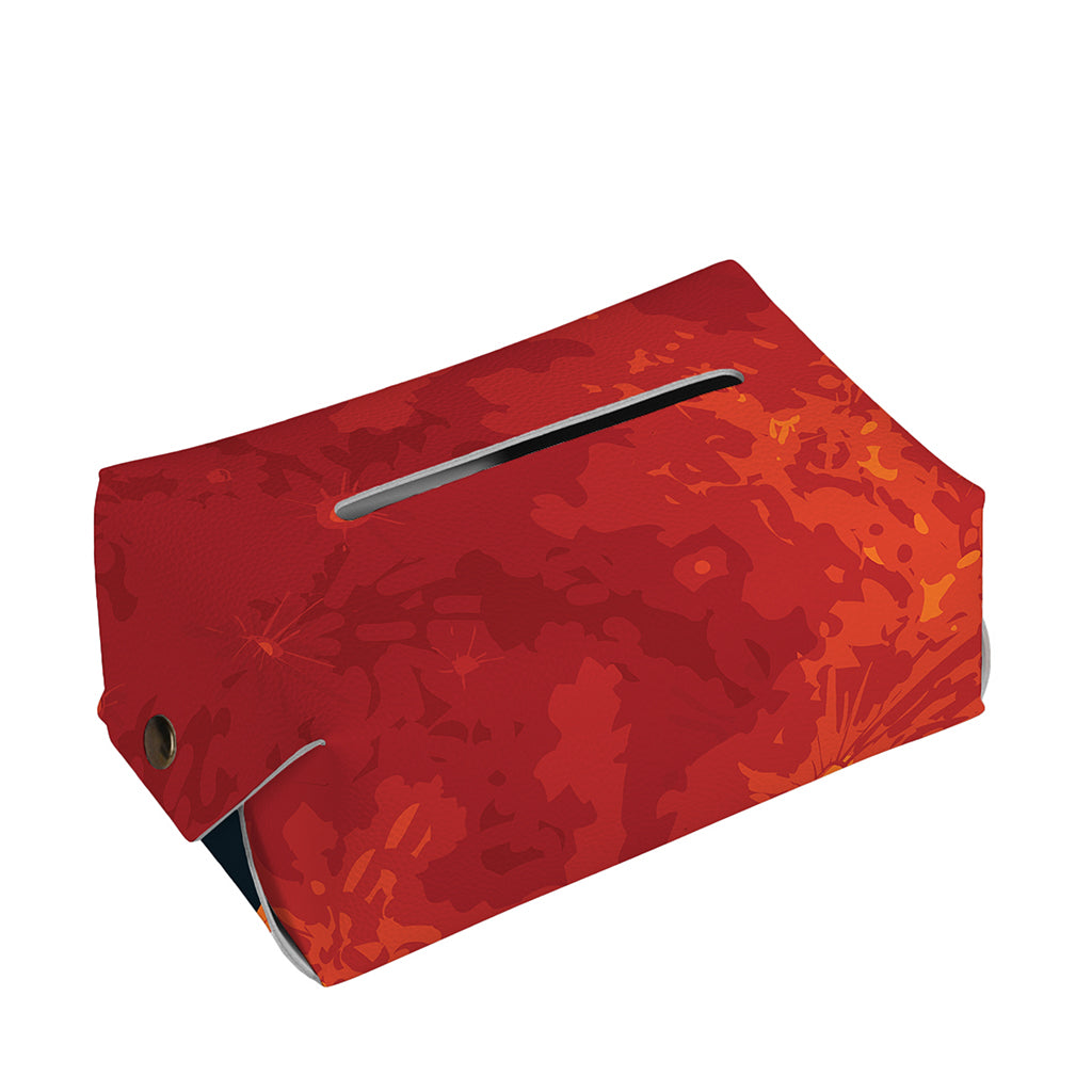 Super Blood Moon Lunar Eclipse Print Rectangle Tissue Box Cover