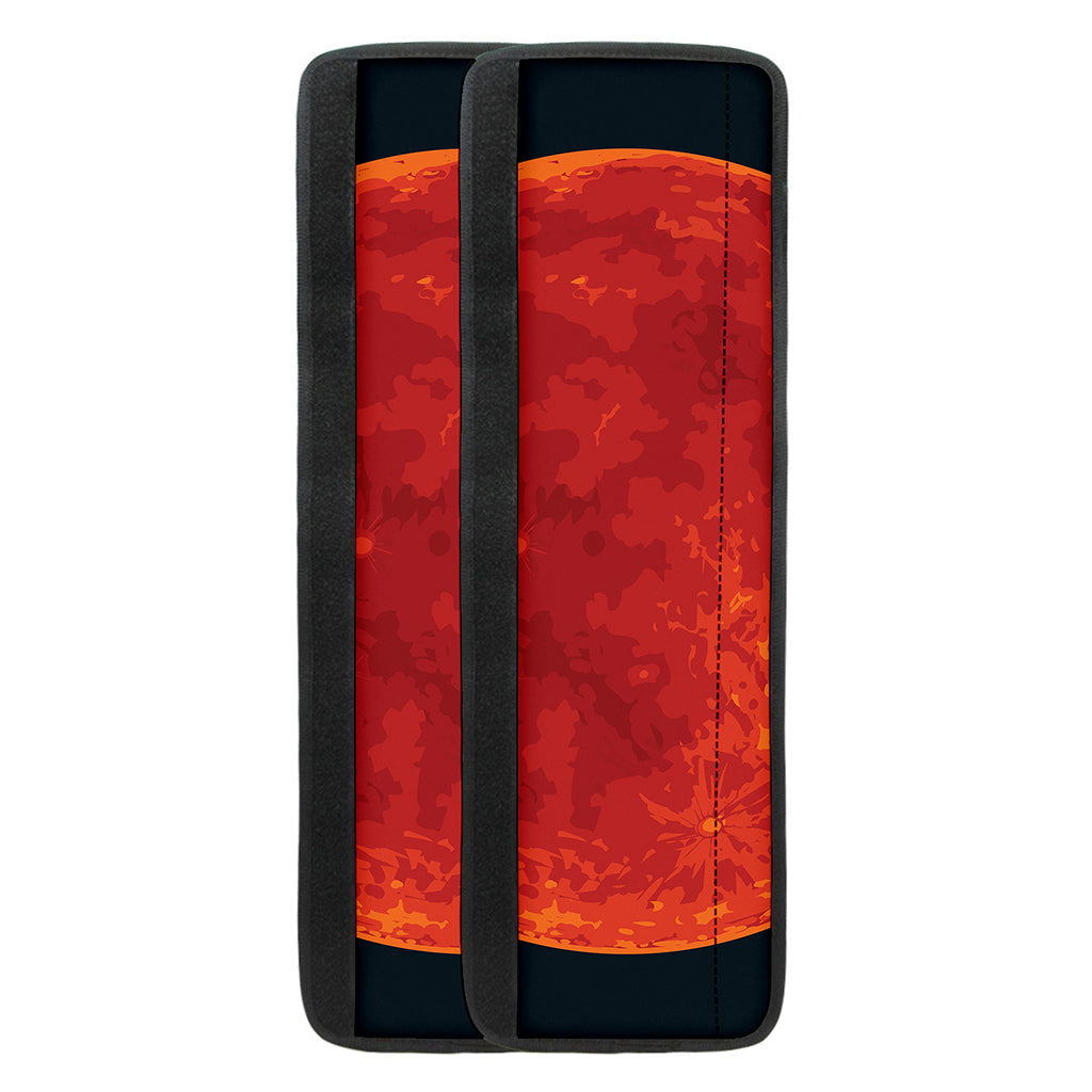 Super Blood Moon Lunar Eclipse Print Refrigerator Handle Covers