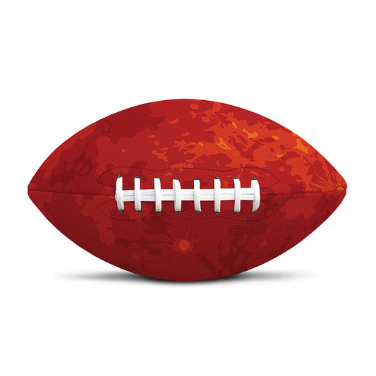 Super Blood Moon Lunar Eclipse Print Rugby Ball