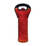 Super Blood Moon Lunar Eclipse Print Single Neoprene Wine Tote