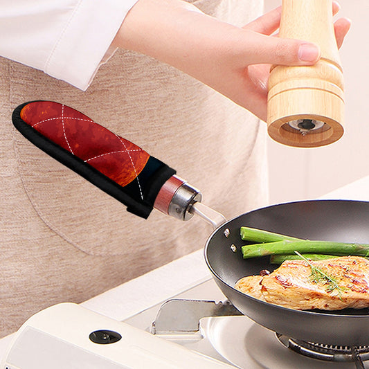 Super Blood Moon Lunar Eclipse Print Skillet Handle Cover