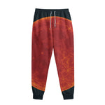 Super Blood Moon Lunar Eclipse Print Sweatpants