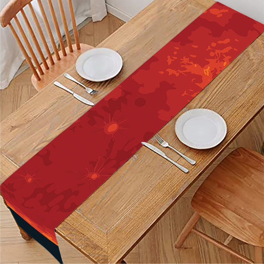 Super Blood Moon Lunar Eclipse Print Table Runner