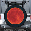 Super Blood Moon Lunar Eclipse Print Tire Cover