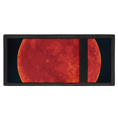 Super Blood Moon Lunar Eclipse Print Trifold Wallet