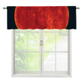 Super Blood Moon Lunar Eclipse Print Window Valance