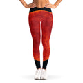 Super Blood Moon Lunar Eclipse Print Women's Leggings