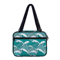 Surfing Wave Pattern Print Double Strap Bible Bag