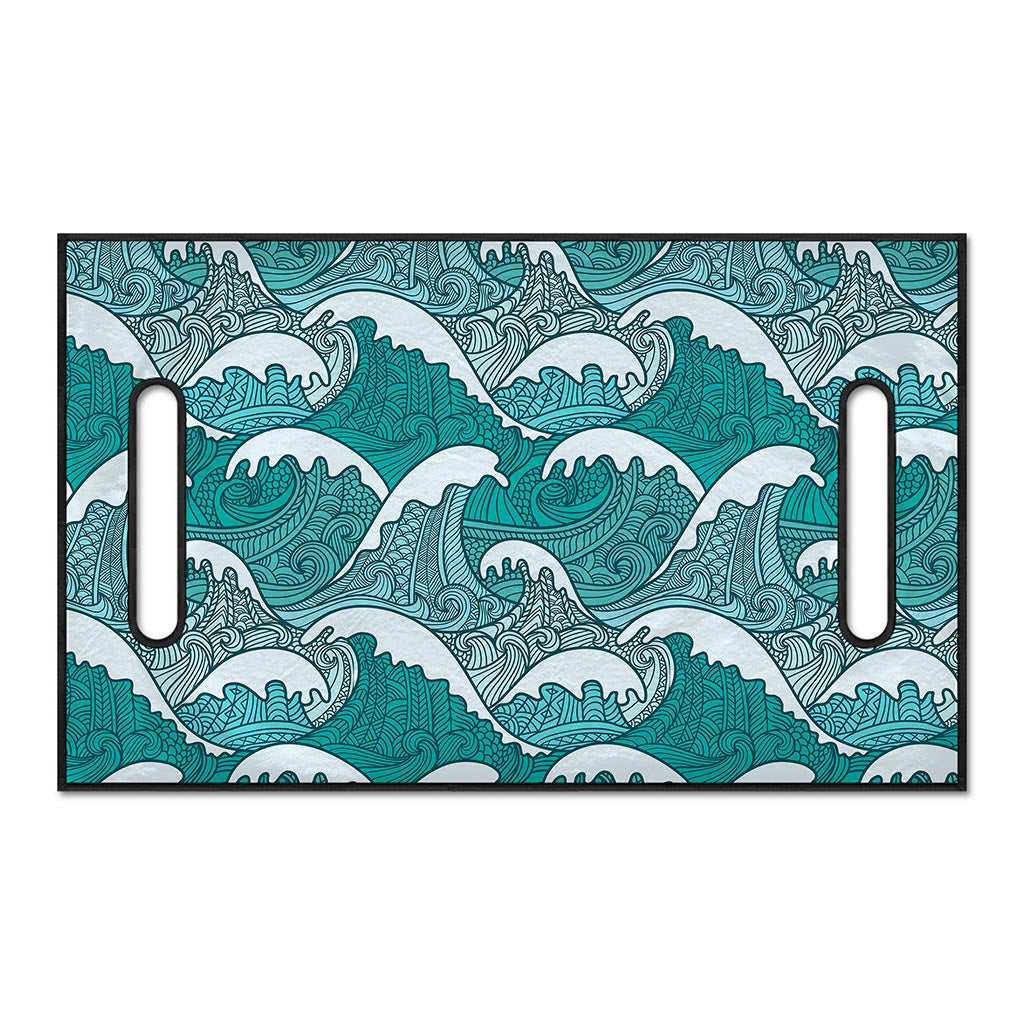Surfing Wave Pattern Print Golf Cart Seat Cover