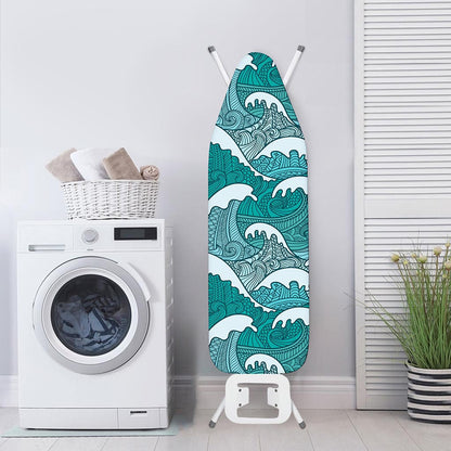 Surfing Wave Pattern Print Ironing Board Cover