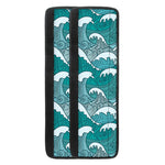 Surfing Wave Pattern Print Refrigerator Handle Covers