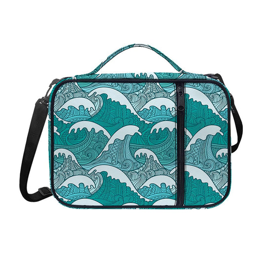 Surfing Wave Pattern Print Shoulder Strap Bible Bag
