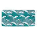 Surfing Wave Pattern Print Towel
