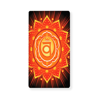 Swadhisthana Chakra Mandala Print Baby Crib Sheet