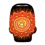 Swadhisthana Chakra Mandala Print Baby Seat Cover