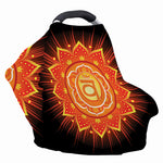 Swadhisthana Chakra Mandala Print Baby Seat Cover