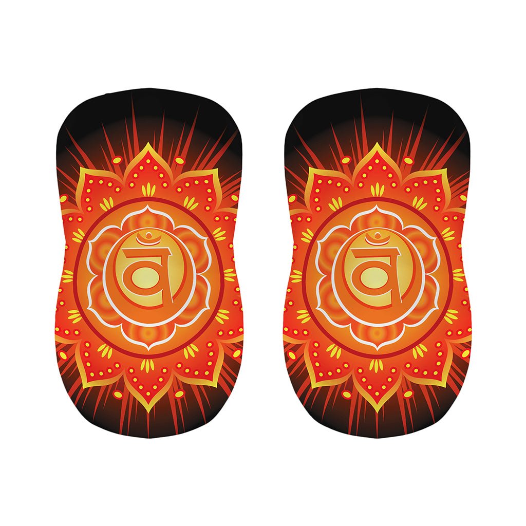 Swadhisthana Chakra Mandala Print Bar Stool Covers