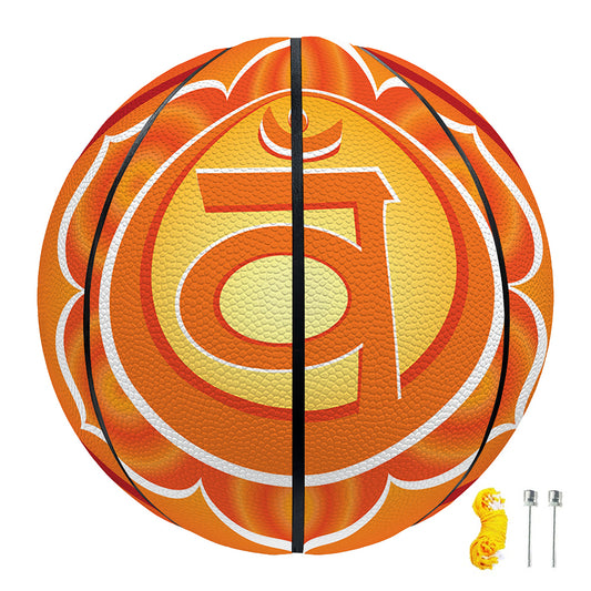 Swadhisthana Chakra Mandala Print Basketball