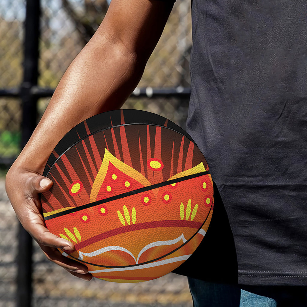 Swadhisthana Chakra Mandala Print Basketball