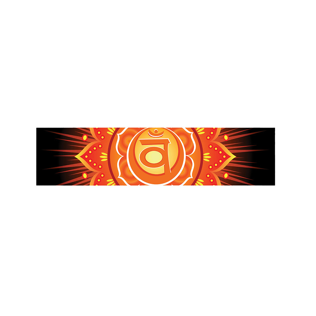 Swadhisthana Chakra Mandala Print Bed Runner
